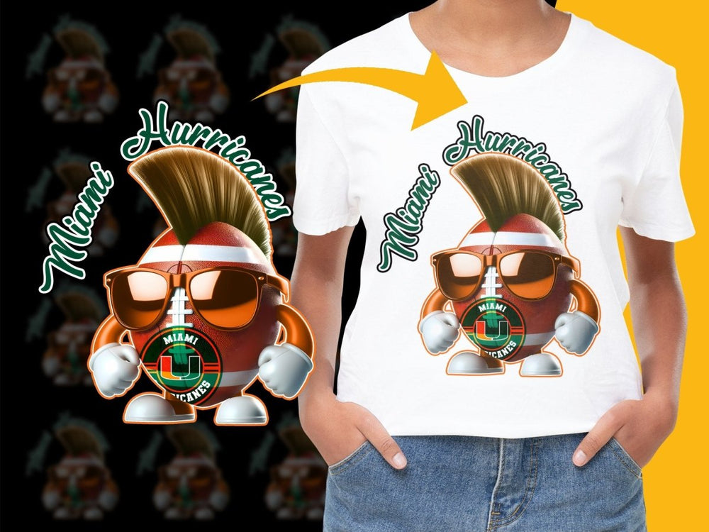 Miami Hurricanes NCAA College PNG File - Teepew