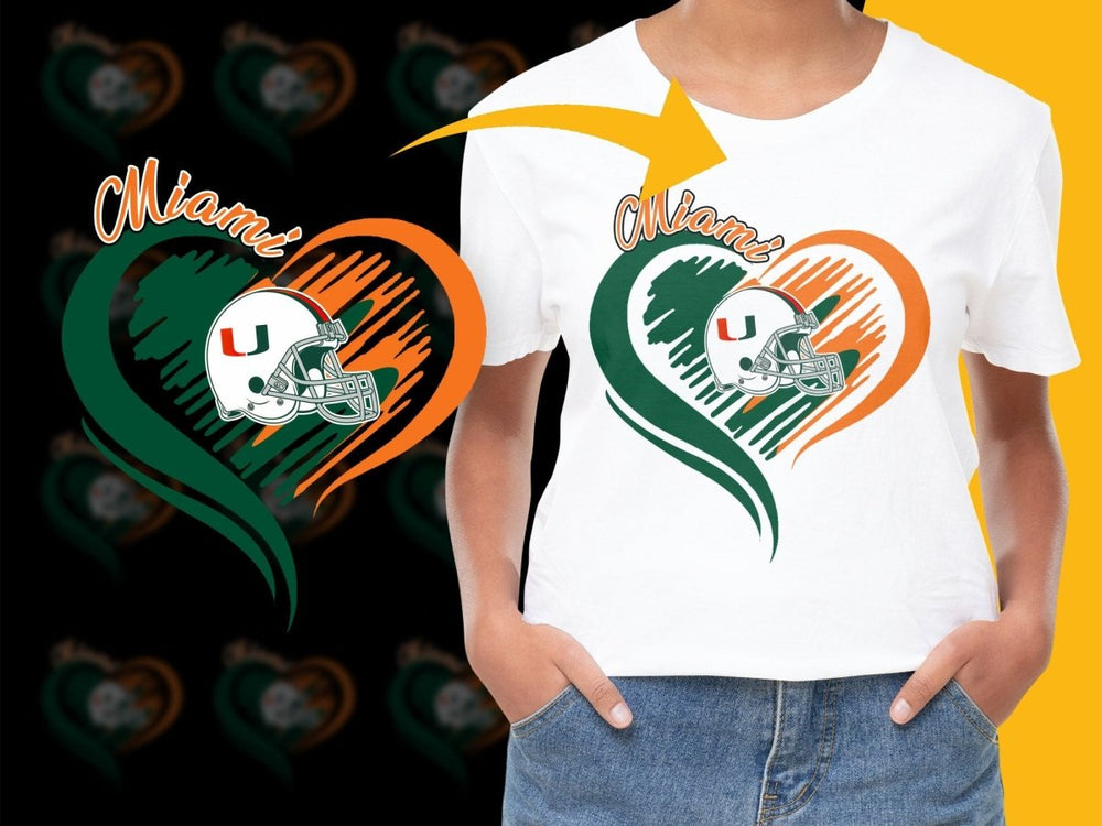 Miami Hurricanes NCAA College PNG File - Teepew