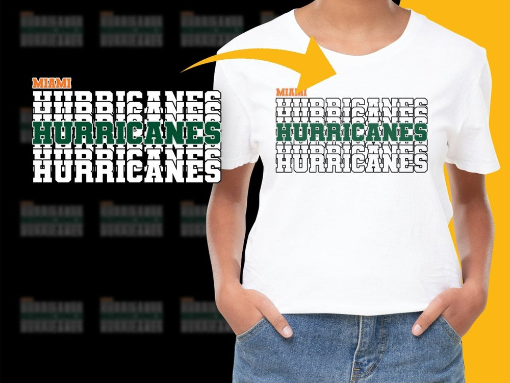 Miami Hurricanes NCAA College PNG File - Teepew