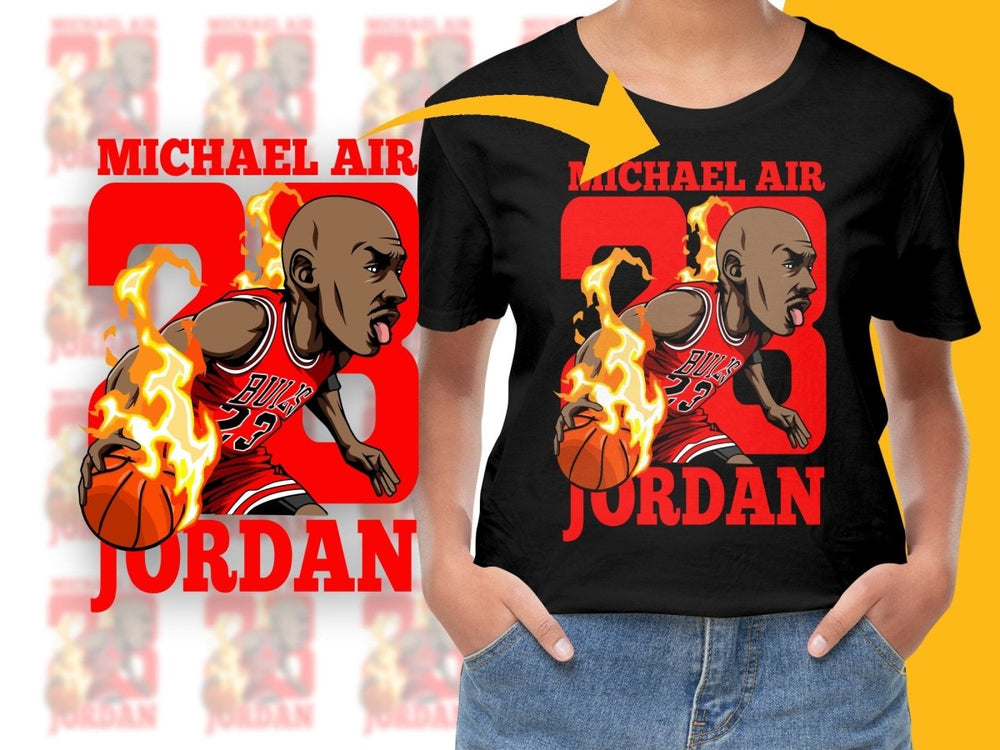 Michael Air Jordan Basketball Legend NBA PNG File - Teepew