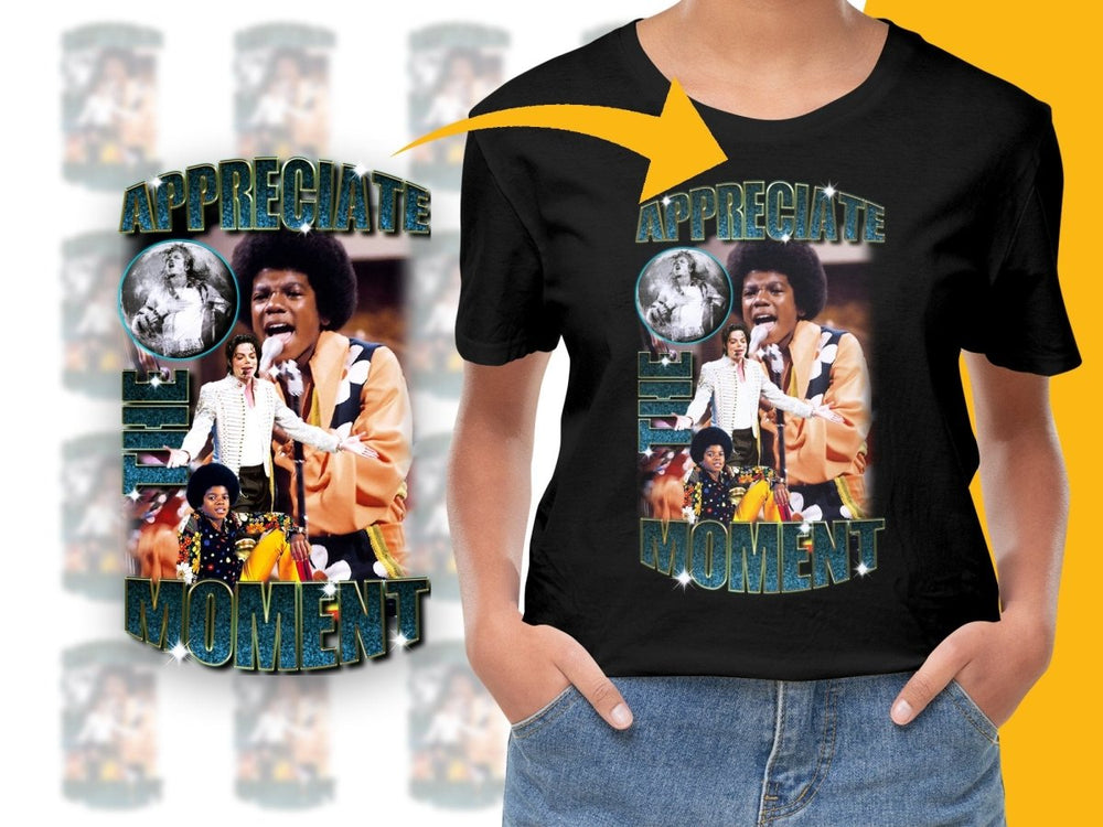 Michael Jackson Appreciate the Moment Bootleg Music PNG File - Teepew