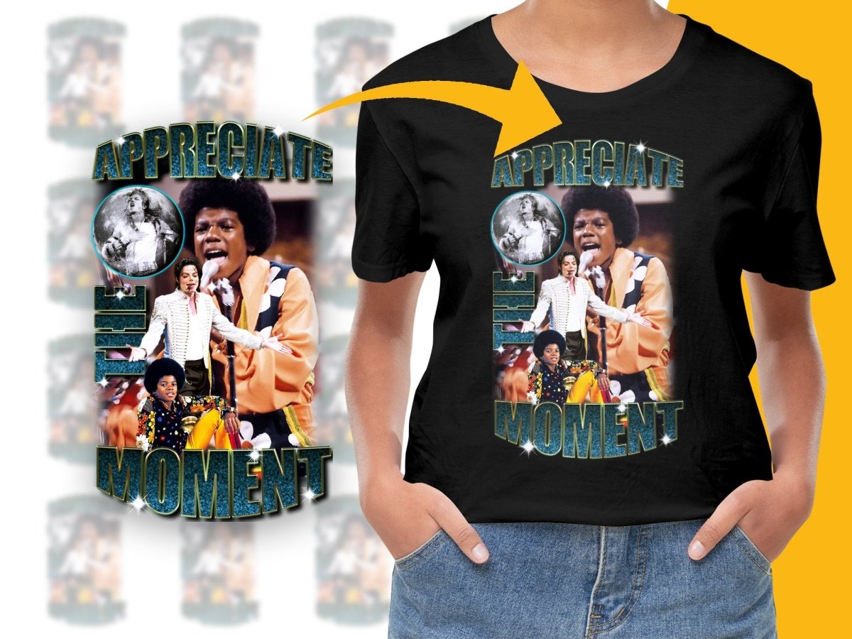 Michael Jackson Appreciate the Moment Bootleg Music PNG File - Teepew