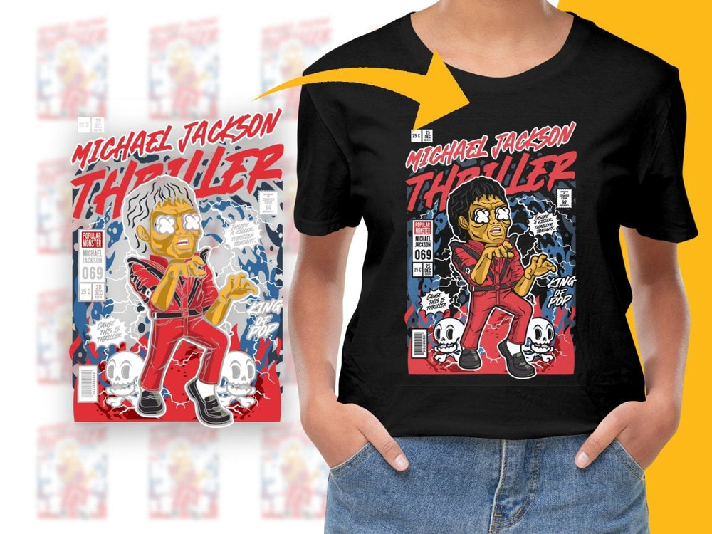 Michael Jackson Thriller Popculture PNG File - Teepew