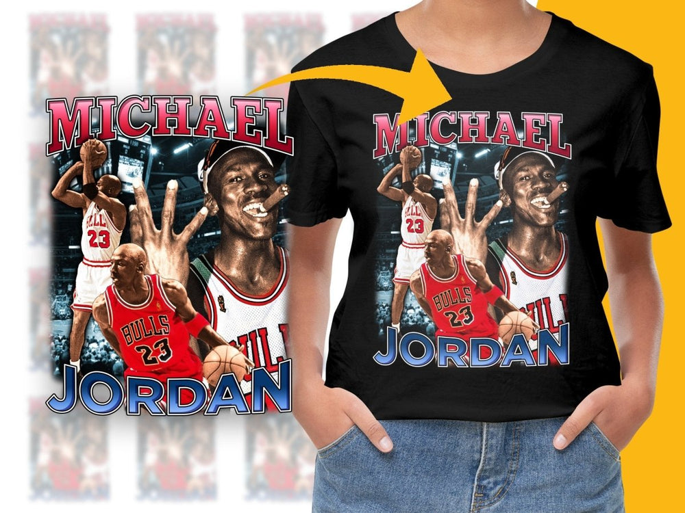 Michael Jordan Bulls Championship Highlight PNG File - Teepew