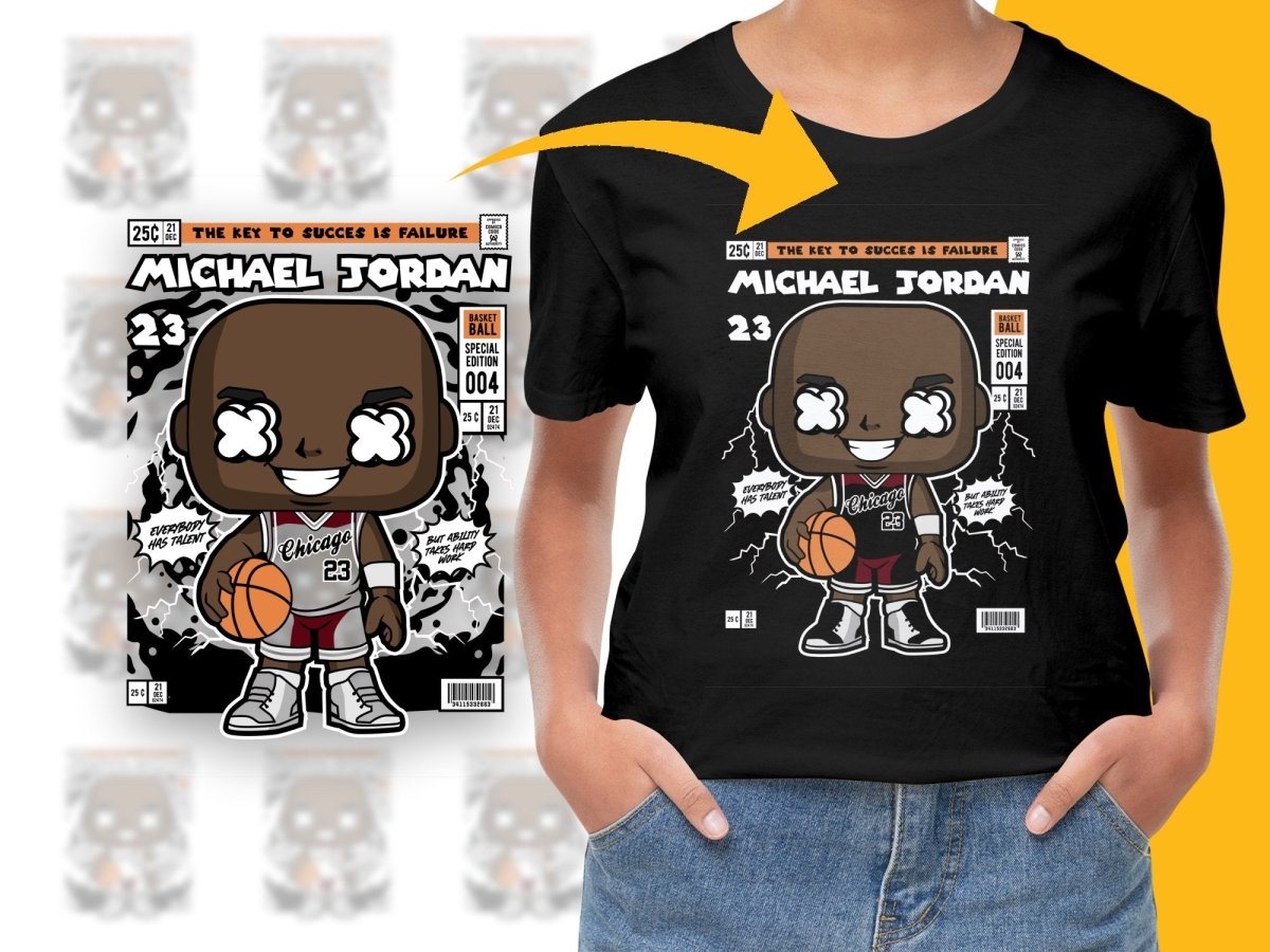 Michael Jordan Popculture PNG File - Teepew