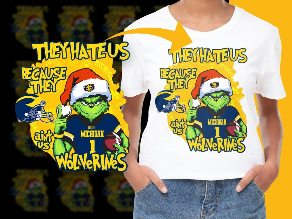 Michigan NCAA College PNG File - Teepew