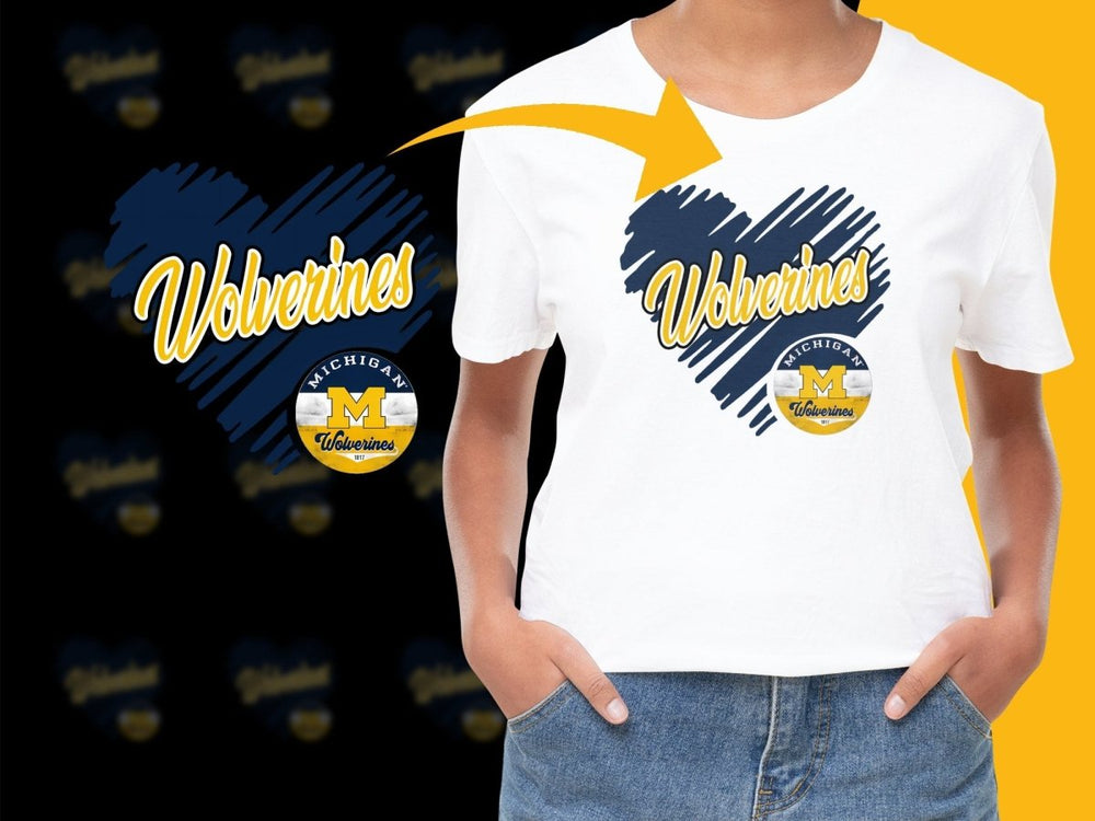 Michigan NCAA College PNG File - Teepew