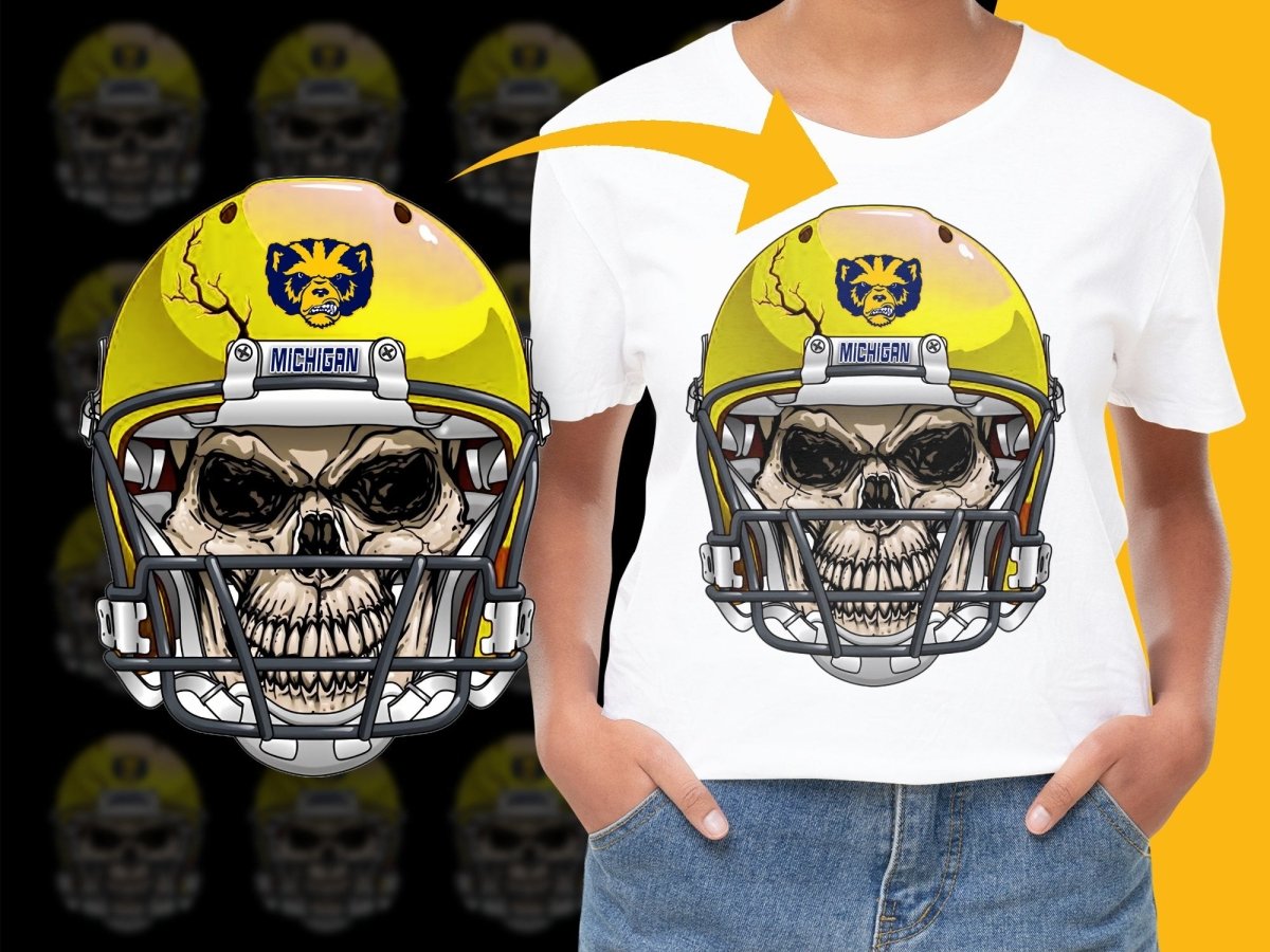Michigan NCAA College PNG File - Teepew