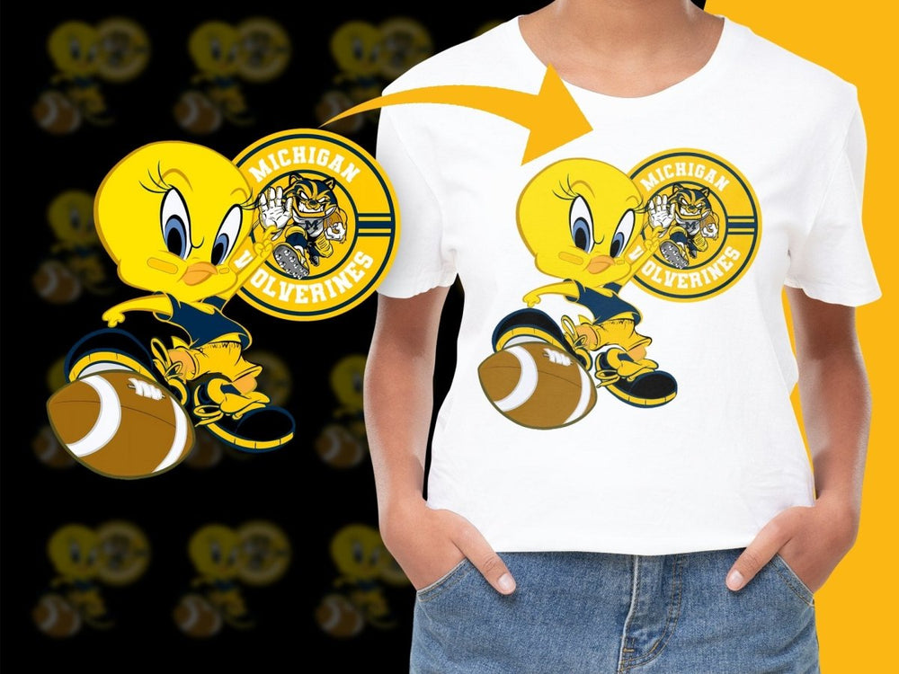 Michigan NCAA College PNG File - Teepew