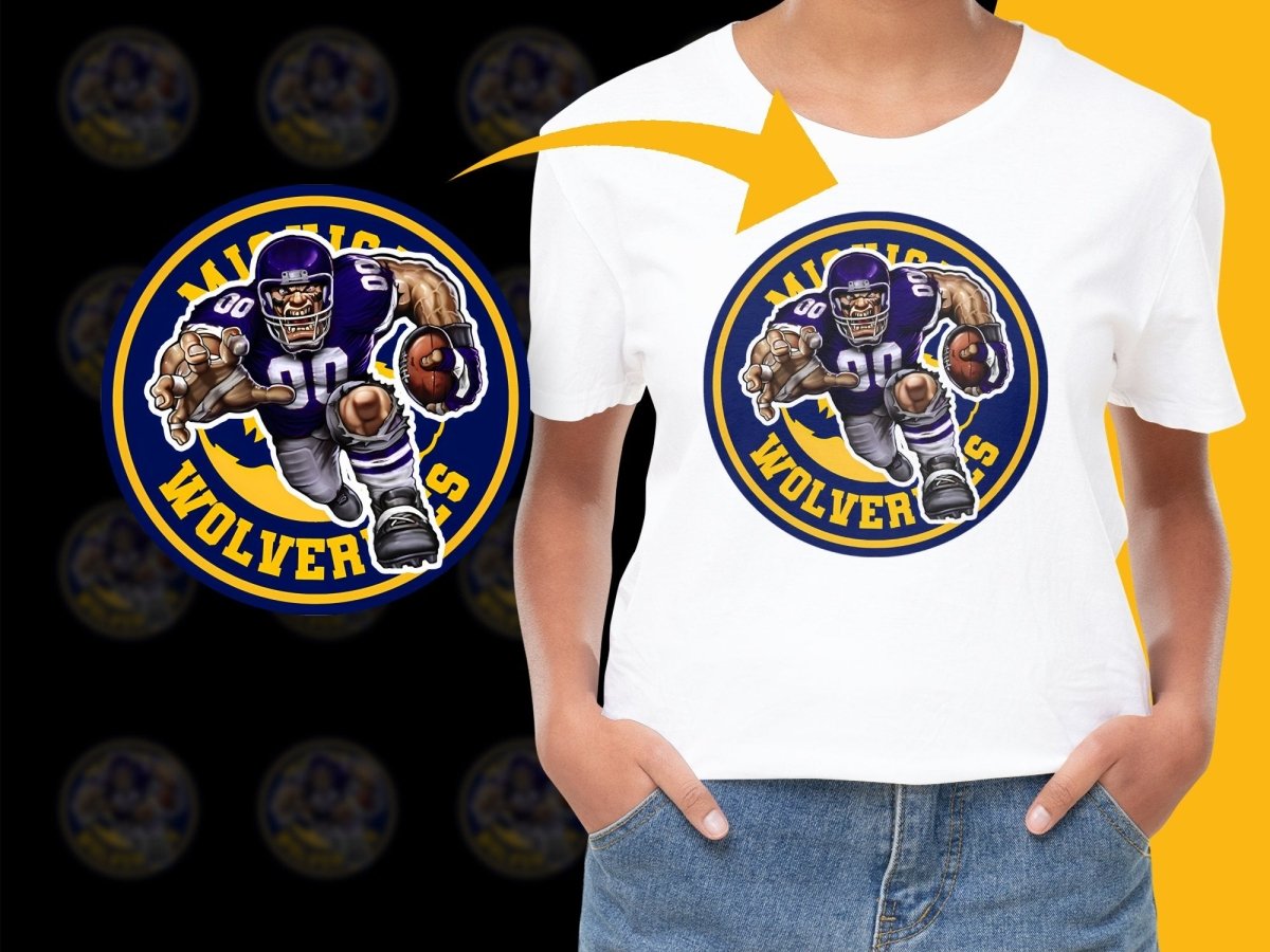 Michigan NCAA College PNG File - Teepew