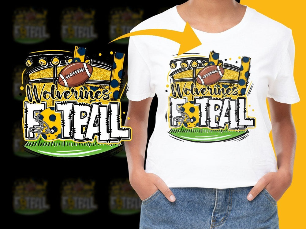 Michigan Wolverines NCAA College PNG File - Teepew