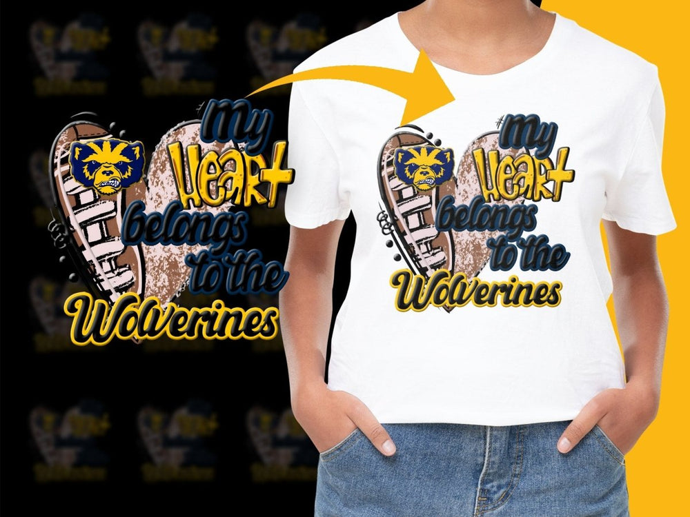 Michigan Wolverines NCAA College PNG File - Teepew