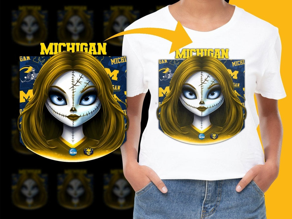 Michigan Wolverines NCAA College PNG File - Teepew