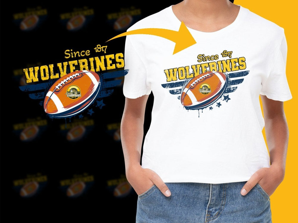 Michigan Wolverines NCAA College PNG File - Teepew