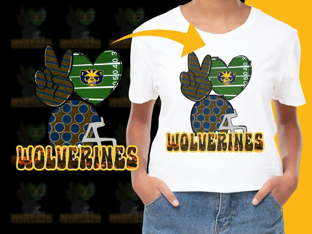 Michigan Wolverines NCAA College PNG File - Teepew