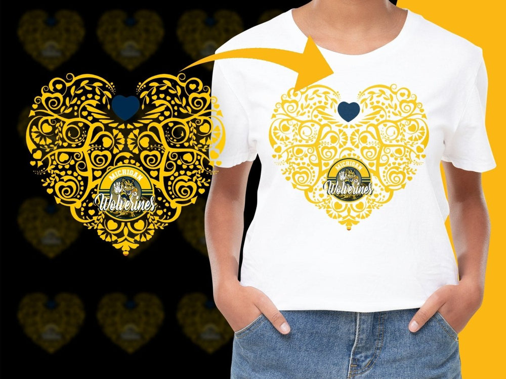 Michigan Wolverines NCAA College PNG File - Teepew