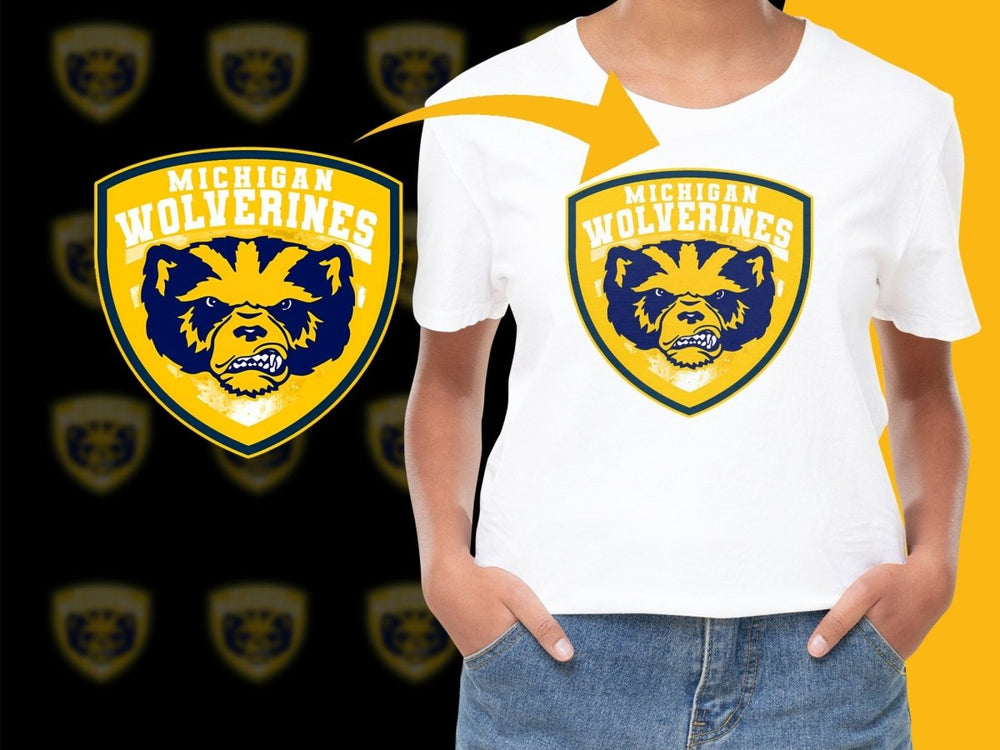 Michigan Wolverines NCAA College PNG File - Teepew