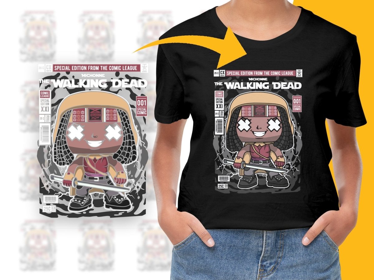 Michonne The Walking Dead Popculture PNG File - Teepew