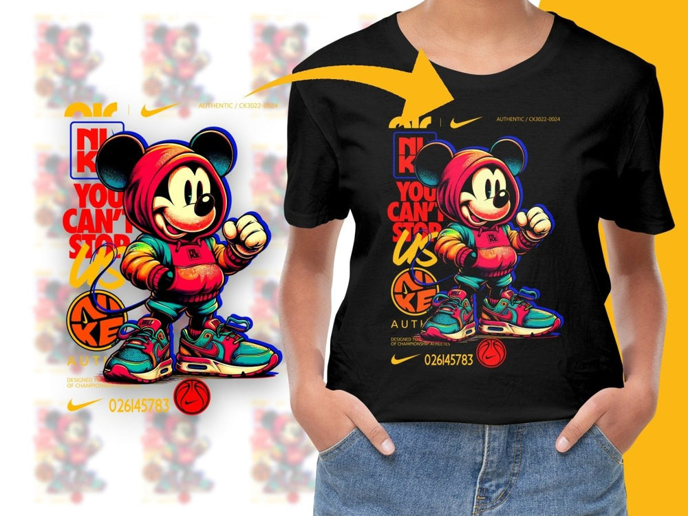 Mickey Mouse Can't Stop Us Poster Graphic PNG File - Teepew