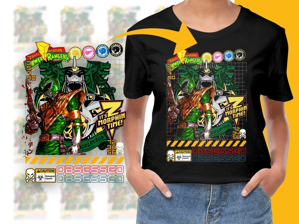 Mighty Morphin Power Rangers Green Ranger PNG File - Teepew