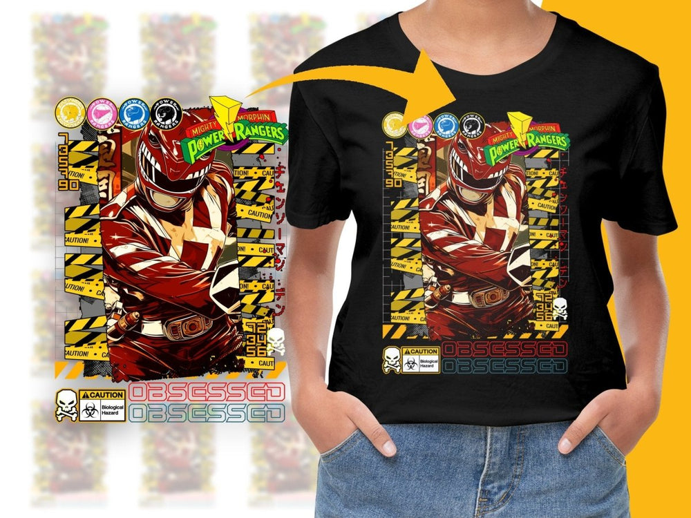 Mighty Morphin Power Rangers Red Ranger PNG File - Teepew