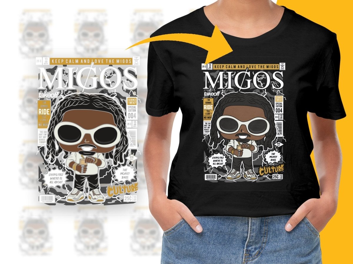 Migos Takeoff Popculture PNG File - Teepew