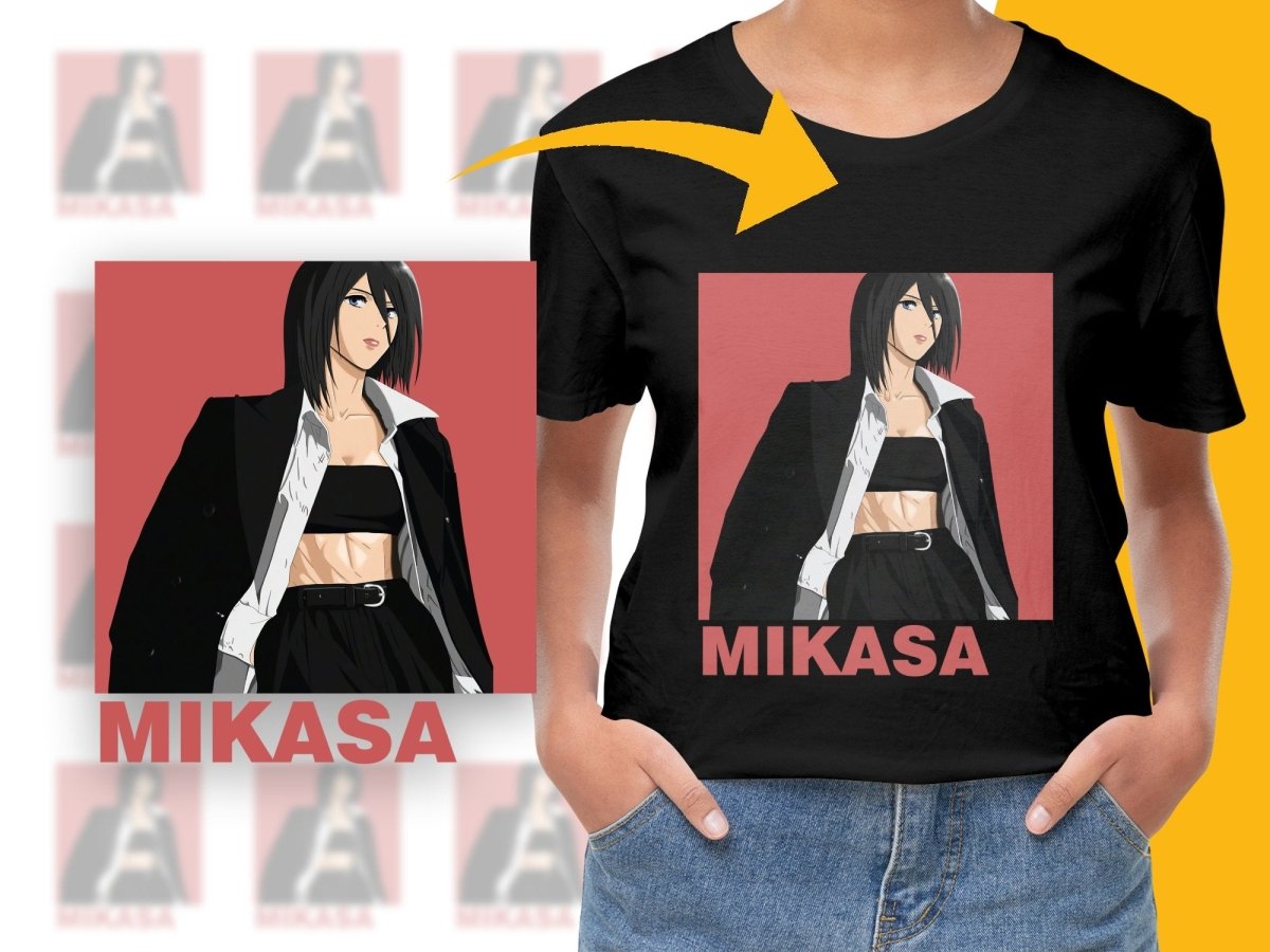 Mikasa Ackerman Art PNG File - Teepew