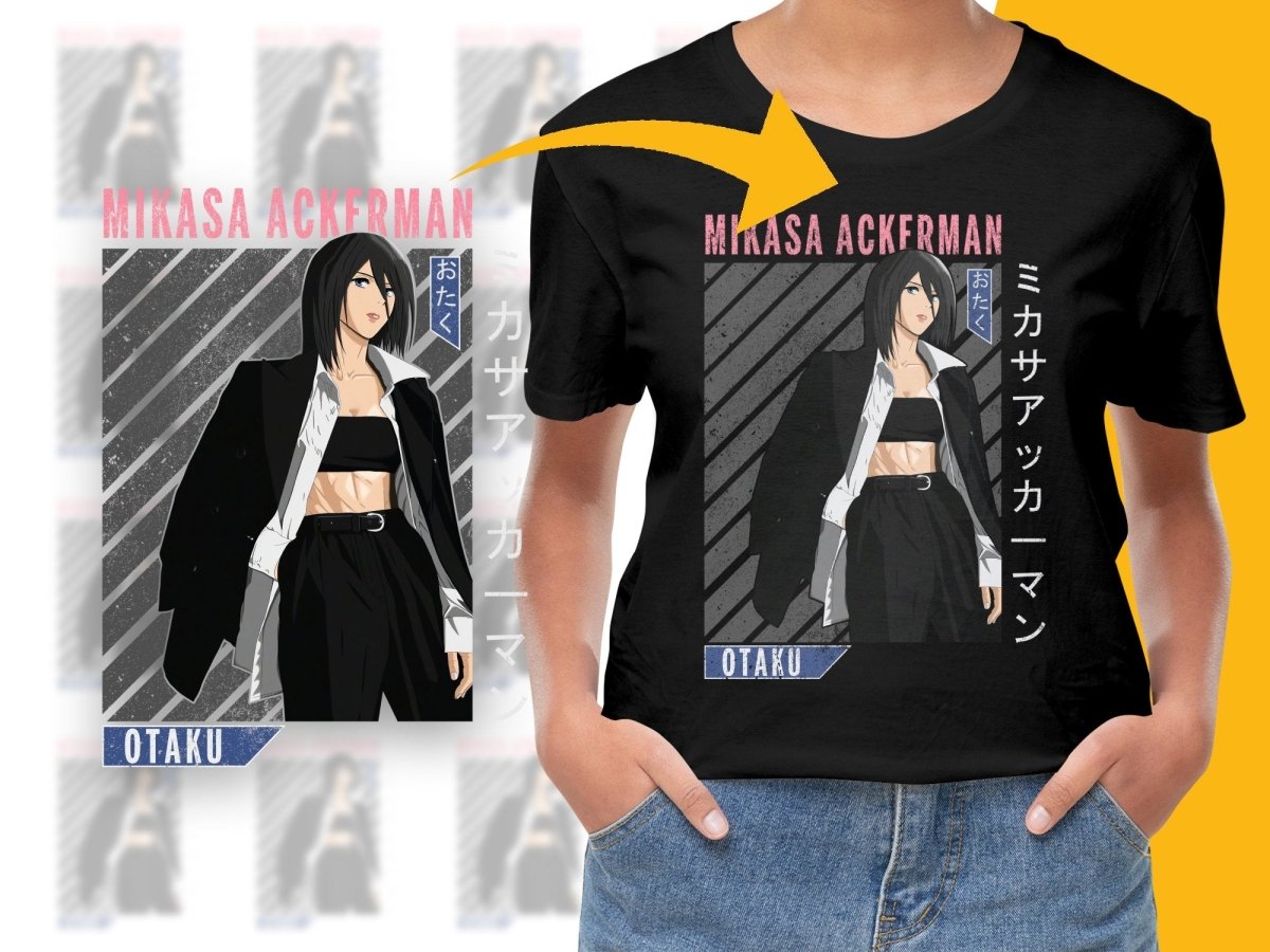 Mikasa Ackerman Character PNG File - Teepew