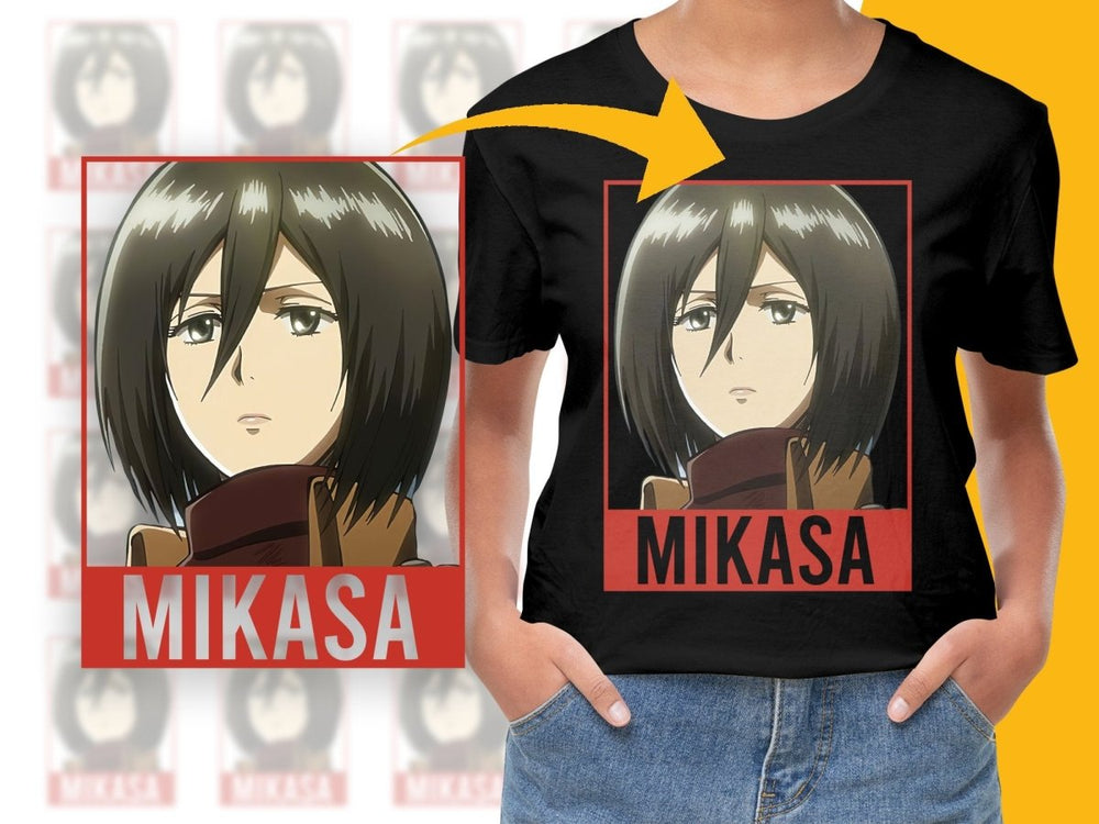 Mikasa Ackerman Poster PNG File - Teepew