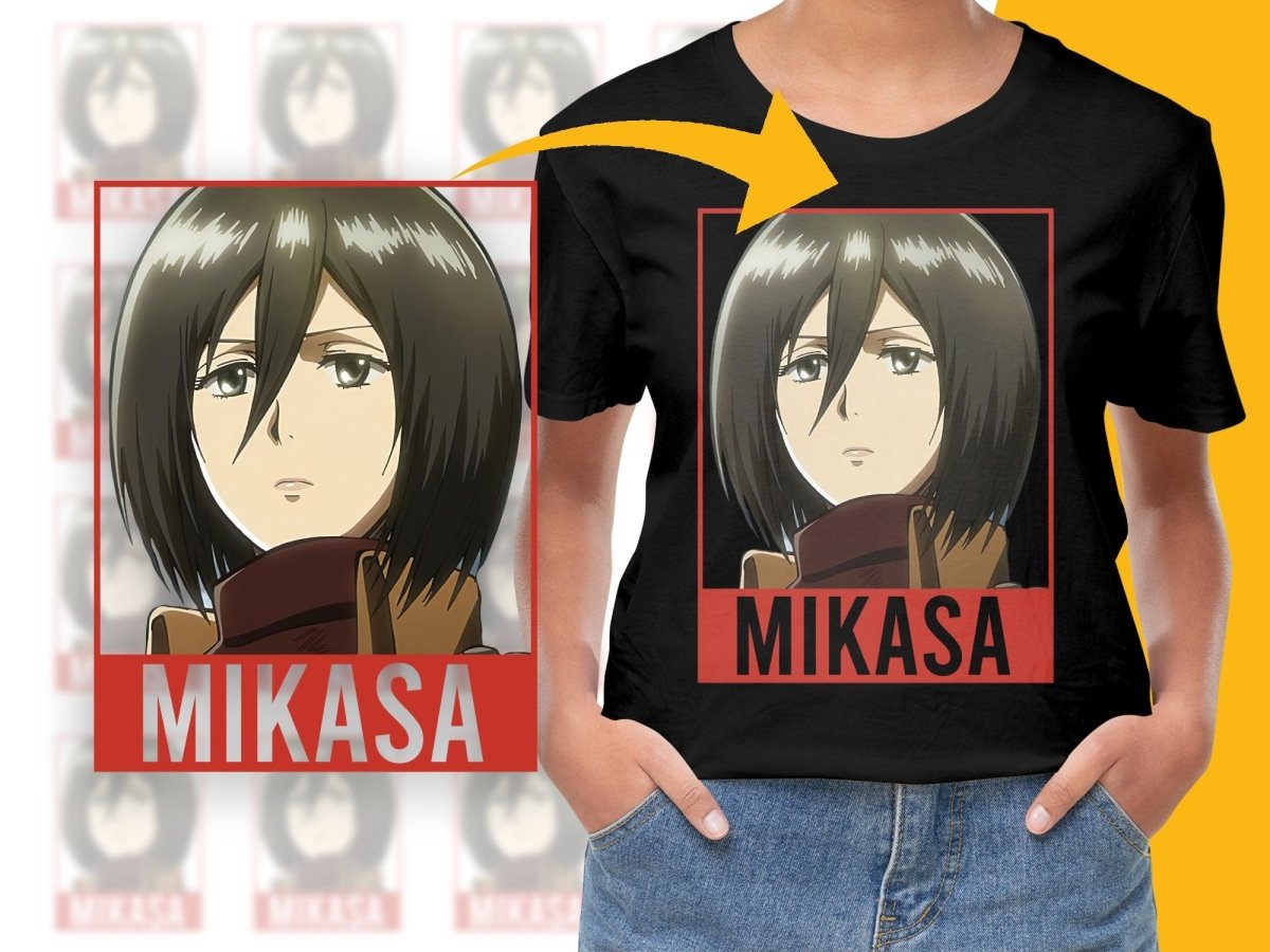 Mikasa Ackerman Poster PNG File - Teepew