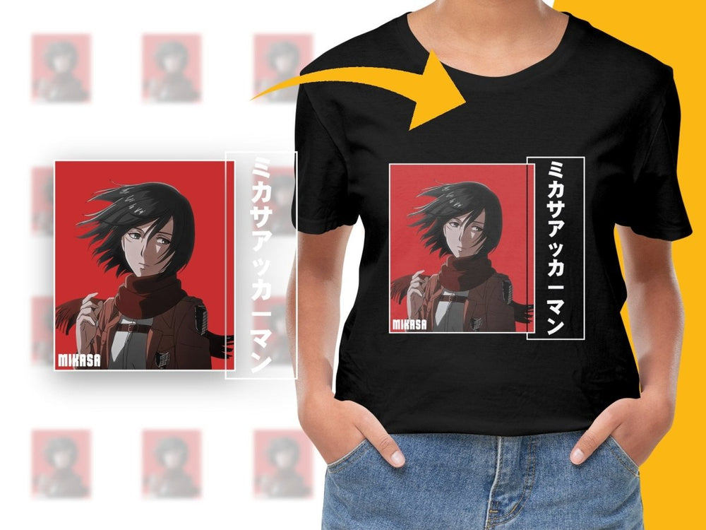 Mikasa Anime Character PNG File - Teepew