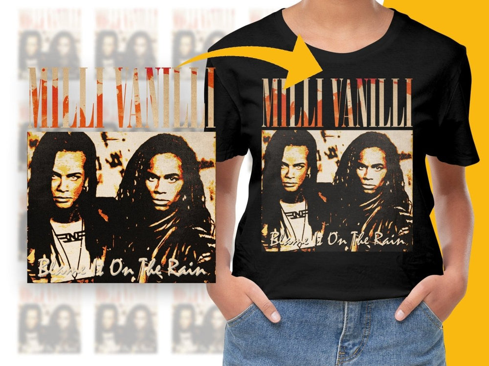 MILLI VANILLI Music Homage PNG File - Teepew