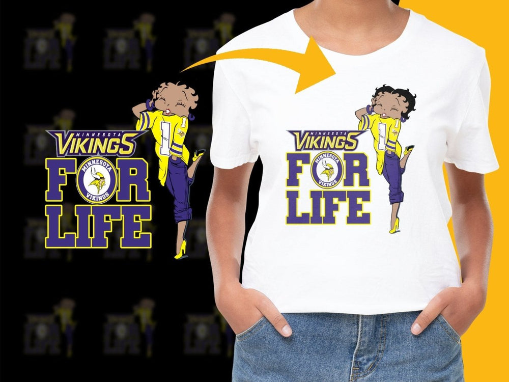 Minnesota Vikings For Life Graphic PNG File - Teepew