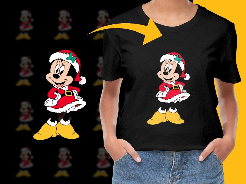 Minnie Mouse Christmas Special Edition PNG File - Teepew