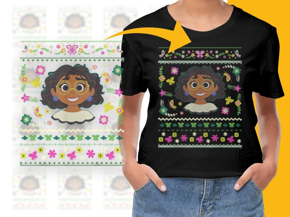 Mirabel Madrigal Christmas Flower Pattern PNG File - Teepew