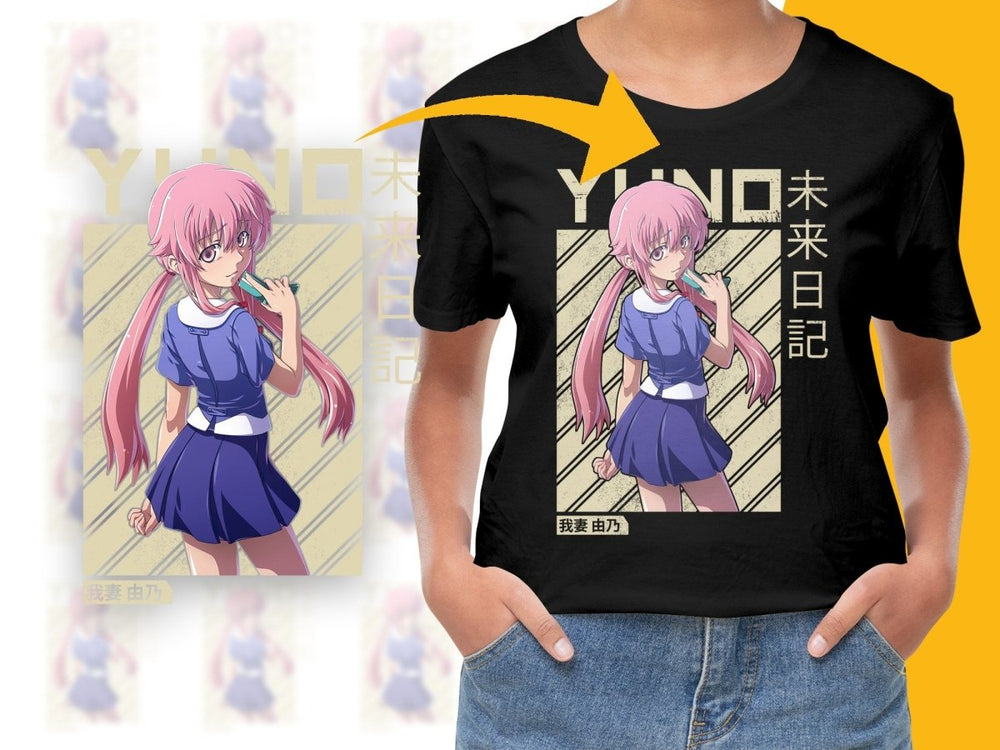 Mirai Nikki Yuno Character PNG File - Teepew