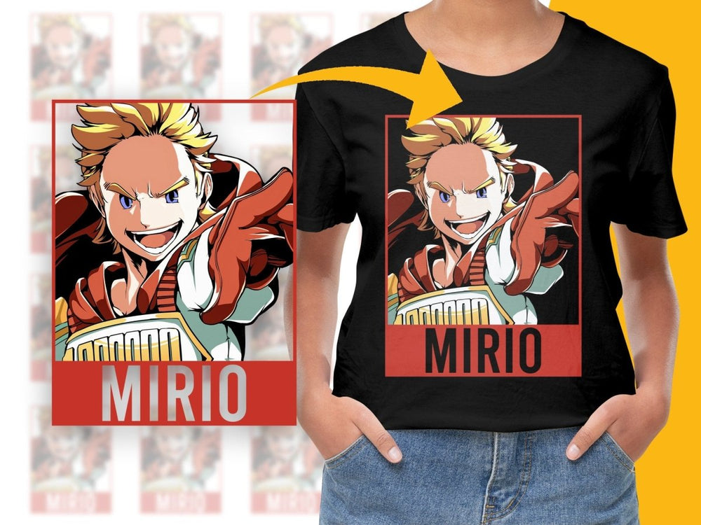 Mirio Anime Character PNG File - Teepew