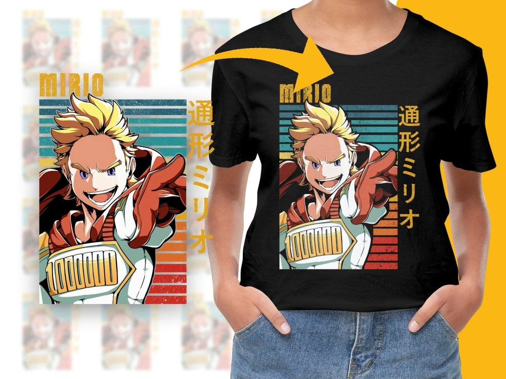 Mirio Anime Character PNG File - Teepew