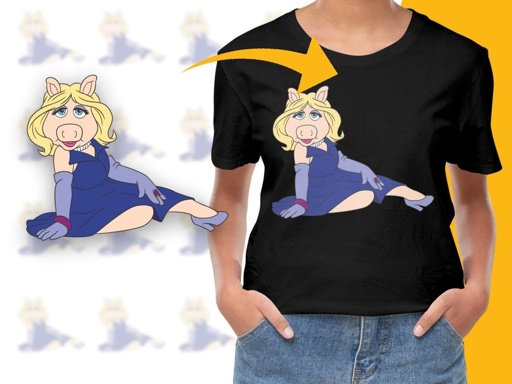 Miss Piggy Christmas PNG File - Teepew