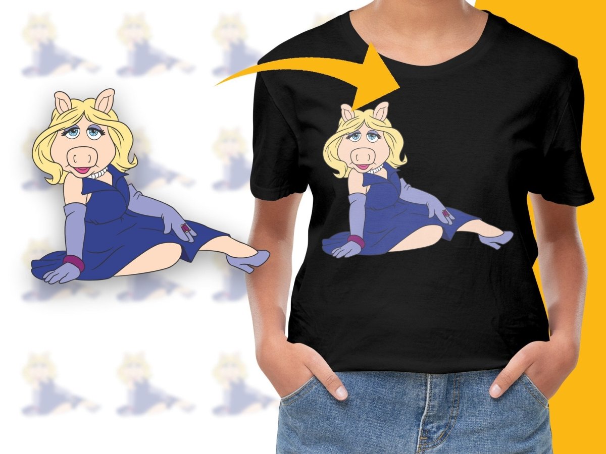 Miss Piggy Christmas PNG File - Teepew
