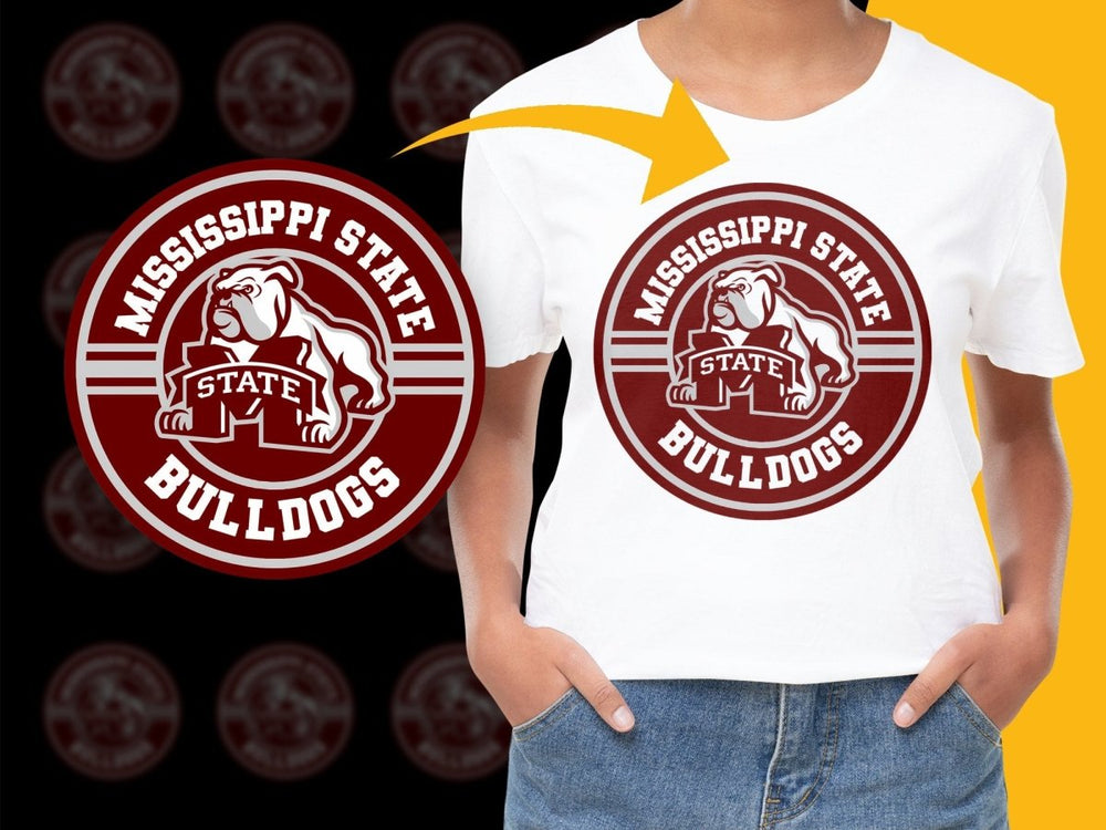 Mississipp State NCAA College PNG File - Teepew
