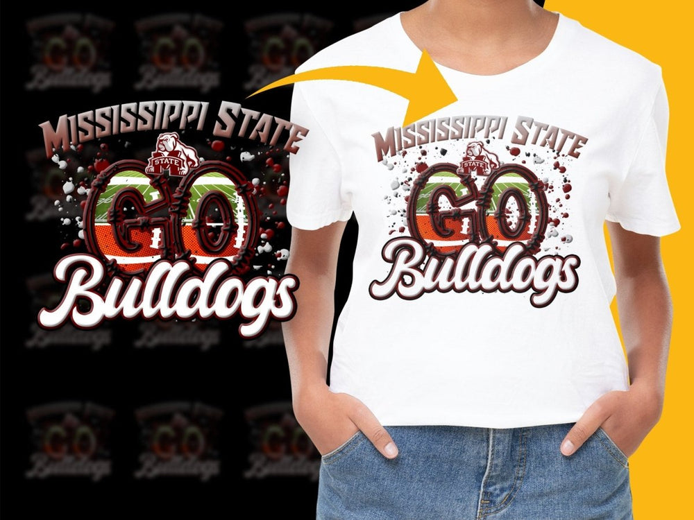Mississippi State Bulldogs NCAA College PNG File - Teepew