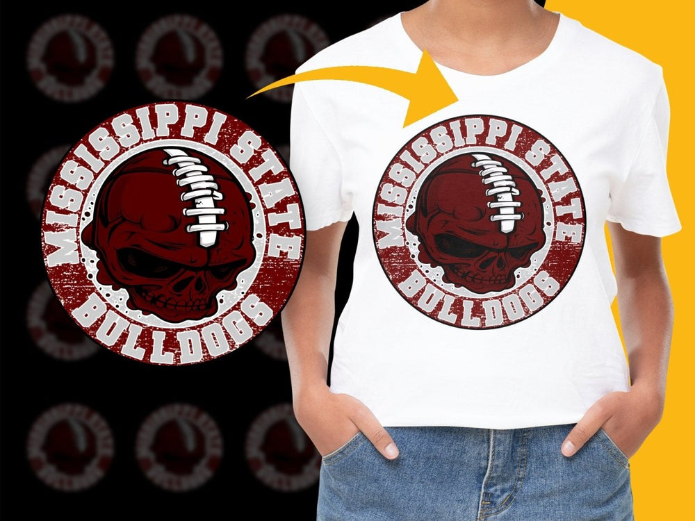 Mississippi State Bulldogs NCAA College PNG File - Teepew