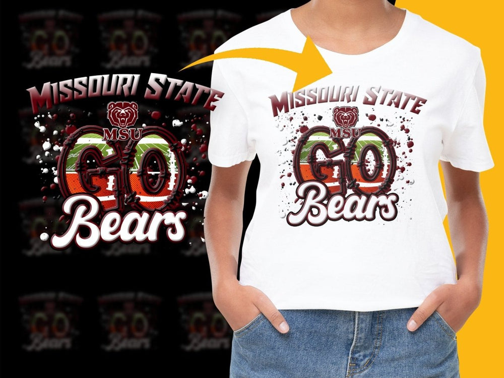 Missouri State Bears NCAA College PNG File - Teepew