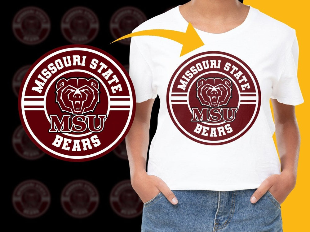 MISSOURI STATE BEARS NCAA College PNG File - Teepew
