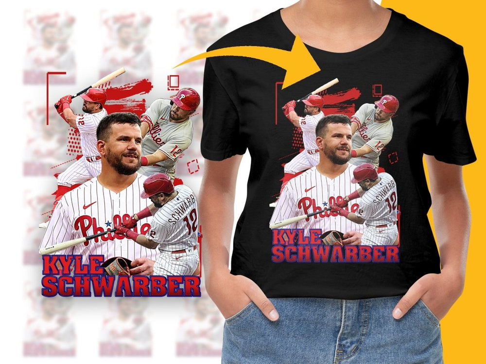 MLB Baseball Bootleg Kyle Schwarber Collage PNG File - Teepew