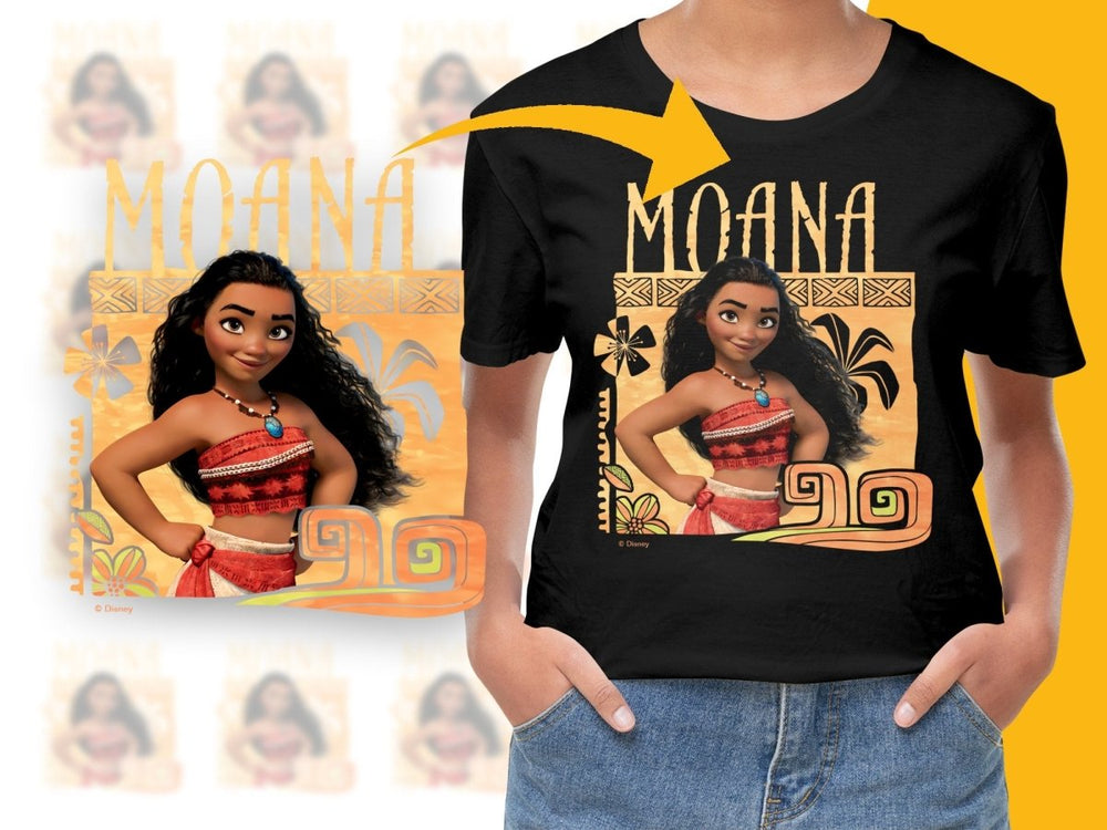 Moana Disney Graphic Printed Kids and Adults PNG File - Teepew