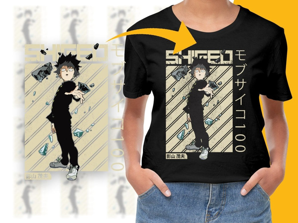 Mob Psycho 100 Anime Character PNG Digital Download - Teepew