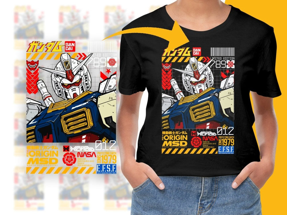 Mobile Suit Gundam The Origin MSD Graphic PNG File - Teepew