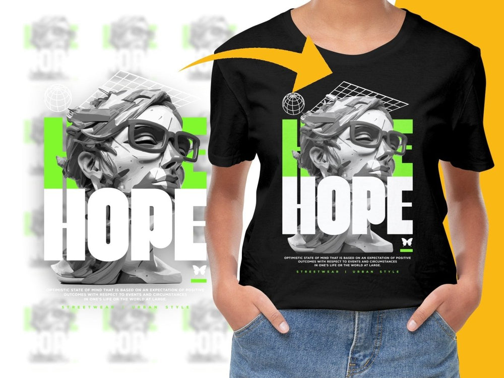 Modern Art Inspired Hope Streetwear Urban Style PNG File - Teepew